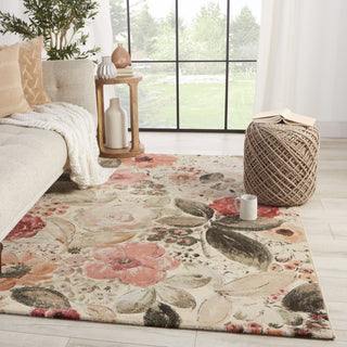 Jaipur Living Dash Beatrix DSH25 Blush/Cream Area Rug Lifestyle Image Feature