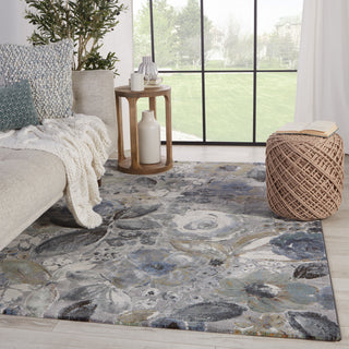 Jaipur Living Dash Beatrix DSH26 Gray/Blue Area Rug Lifestyle Image Feature