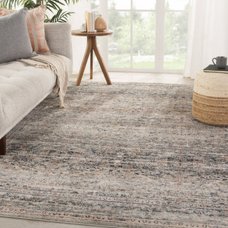 Jaipur Living Dulce Lorraine DUL02 Blue/Gray Area Rug Lifestyle Image Feature