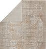 Jaipur Living En Blanc Aubin EBC02 Beige/White Area Rug by Vibe Folded Backing Image