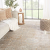 Jaipur Living En Blanc Aubin EBC02 Beige/White Area Rug by Vibe Lifestyle Image Feature