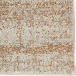 Jaipur Living En Blanc Evanthe EBC03 Gold/Ivory Area Rug by Vibe Corner Close Up Image