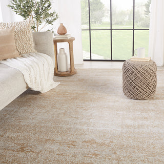 Jaipur Living En Blanc Evanthe EBC03 Gold/Ivory Area Rug by Vibe Lifestyle Image Feature