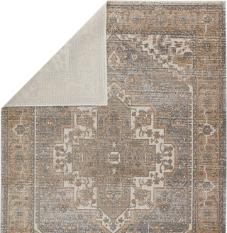 Jaipur Living En Blanc Venn EBC05 Tan/Gray Area Rug by Vibe Folded backing Image