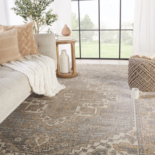 Jaipur Living En Blanc Venn EBC05 Tan/Gray Area Rug by Vibe Lifestyle Image Feature