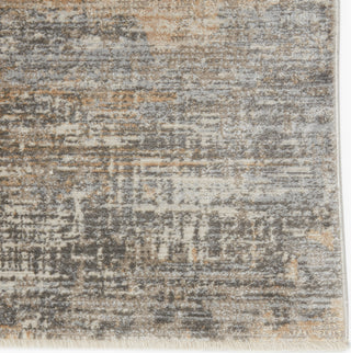  Jaipur Living En Blanc Akari EBC08 Gray/Light Tan Area Rug by Vibe Corner Closeup Image