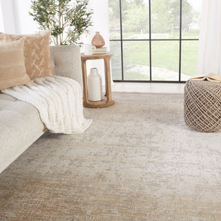 Jaipur Living En Blanc Akari EBC08 Gray/Light Tan Area Rug by Vibe Lifestyle Image Feature