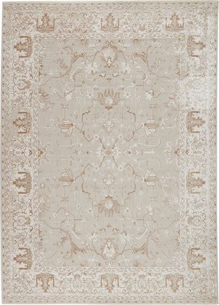 Jaipur Living En Blanc Dhaval EBC09 Light Gray/White Area Rug by Vibe Main Image