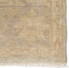 Jaipur Living Eloquent Verity ELQ01 Gray/Cream Area Rug Corner Close Up Image