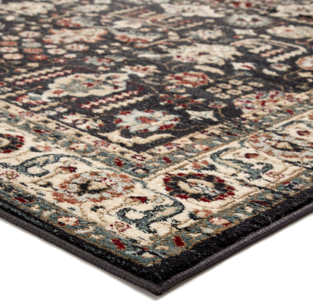 Jaipur Living Elysian Sylva ELY01 Dark Gray/Red Area Rug Incredible