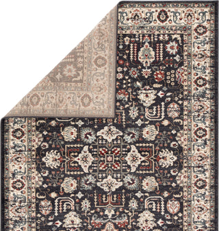 Jaipur Living Elysian Sylva ELY01 Dark Gray/Red Area Rug