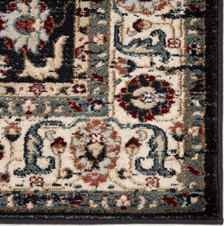 Jaipur Living Elysian Sylva ELY01 Dark Gray/Red Area Rug