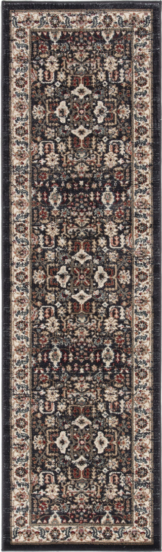 Jaipur Living Elysian Sylva ELY01 Dark Gray/Red Area Rug