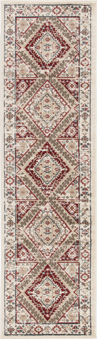 Jaipur Living Elysian Gadot ELY02 Ivory/Red Area Rug