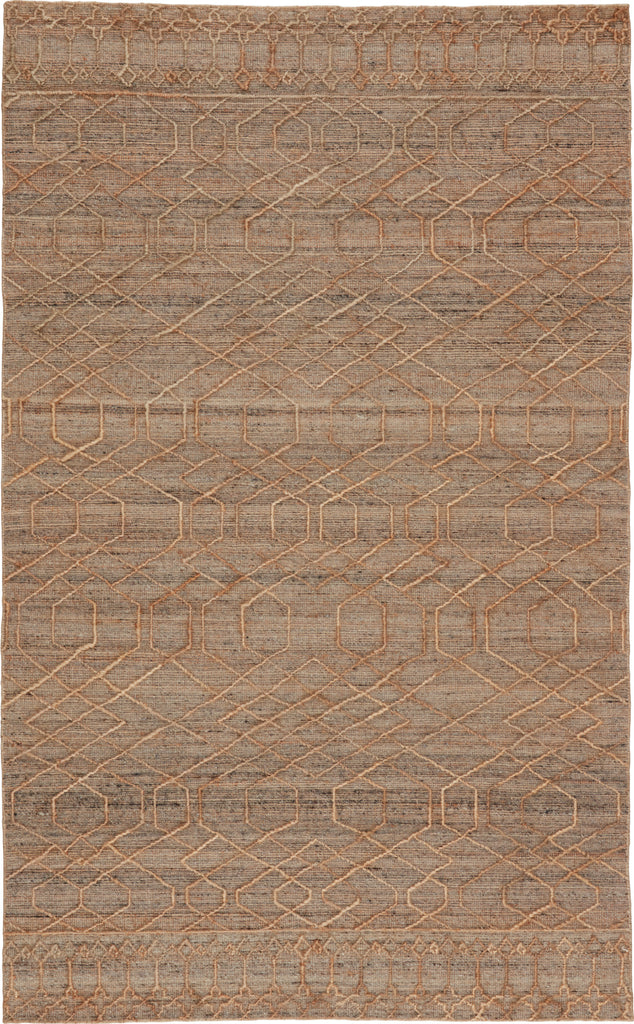 Jaipur Living Emblem Celia EMB01 Beige/Gray Area Rug