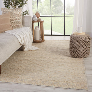 Jaipur Living Emblem Celia EMB02 Cream/Gray Area Rug Lifestyle Image Feature