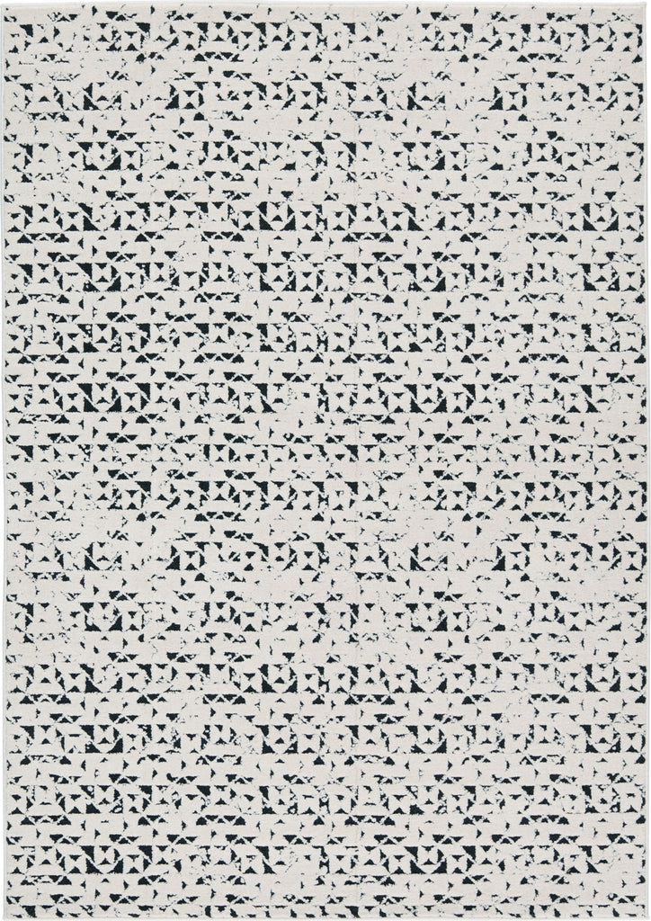 Jaipur Living Emrys Avis EMR04 Ivory/Black Area Rug by Vibe main image