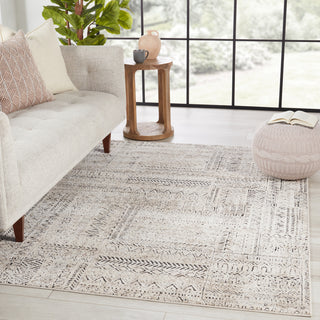 Jaipur Living Emrys Cyler EMR05 Cream/Black Area Rug by Vibe Lifestyle Image Feature