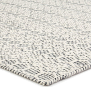 Jaipur Living Enclave Calliope ENC01 White/Gray Area Rug Corner Image