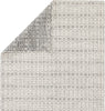 Jaipur Living Enclave Calliope ENC01 White/Gray Area Rug Folded Backing Image