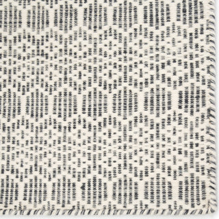 Jaipur Living Enclave Calliope ENC01 White/Gray Area Rug Corner Close Up Image