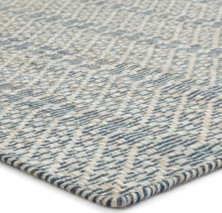 Jaipur Living Enclave Carrie ENC02 Blue/Beige Area Rug Corner Image