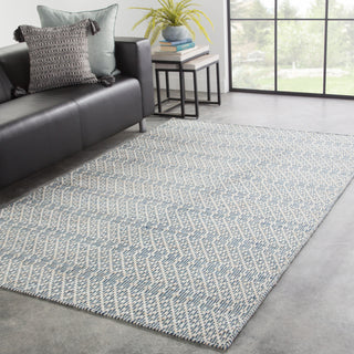 Jaipur Living Enclave Carrie ENC02 Blue/Beige Area Rug Lifestyle Image Feature