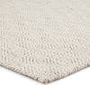 Jaipur Living Enclave Bramble ENC03 Ivory/Gray Area Rug Corner Image