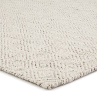 Jaipur Living Enclave Bramble ENC03 Ivory/Gray Area Rug Corner Image