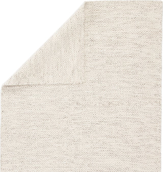 Jaipur Living Enclave Bramble ENC03 Ivory/Gray Area Rug Folded Backing Image