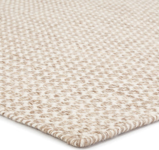 Jaipur Living Enclave Pompano ENC04 Beige/Ivory Area Rug Corner Image