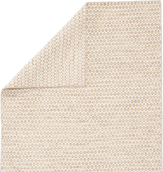 Jaipur Living Enclave Pompano ENC04 Beige/Ivory Area Rug Folded Backing Image