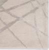 Jaipur Living Etho Avondale ENK11 White/Gray Area Rug by Nikki Chu Corner Close Up Image