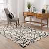Jaipur Living Etho Chandler ENK12 Cream/Black Area Rug by Nikki Chu Lifestyle Image Feature