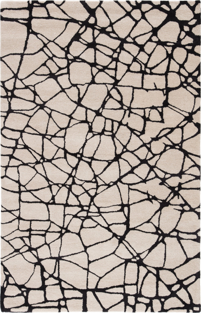 Jaipur Living Etho Chandler ENK12 Cream/Black Area Rug by Nikki Chu Main Image