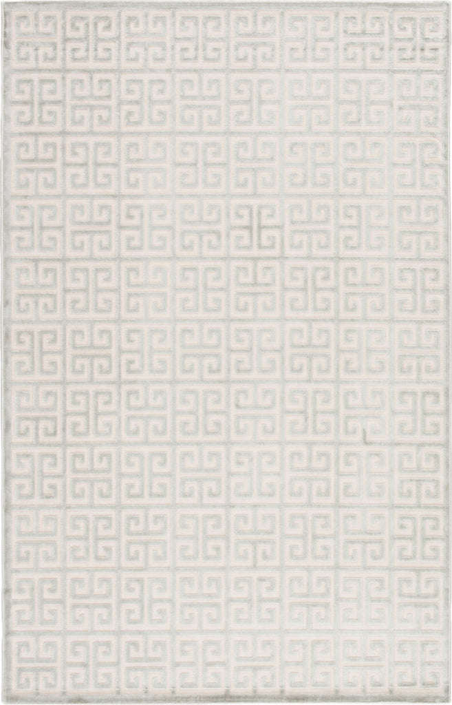 Jaipur Living Fables Greek FB111 White/Light Gray Area Rug