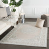 Jaipur Living Fables Malo FB124 Gray/White Area Rug Lifestyle Image Feature