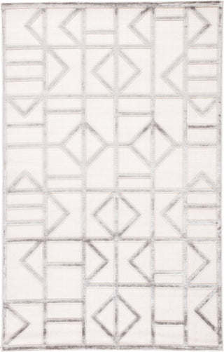 Jaipur Living Fables Cannon FB155 White/Silver Area Rug