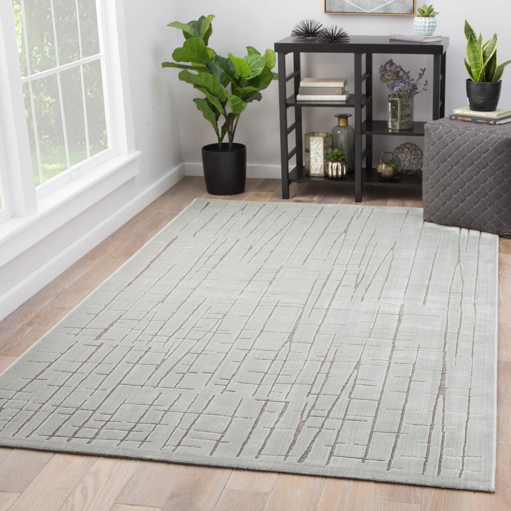 Jaipur Living Fables Palmer FB158 Silver/Gray Area Rug Lifestyle Image Feature