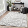Jaipur Living Fables Carlyle FB161 White/Dark Gray Area Rug Lifestyle Image Feature
