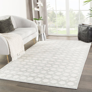 Jaipur Living Fables Trella FB172 Cream/Silver Area Rug Lifestyle Image Feature