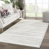 Jaipur Living Fables Linea FB175 Cream/Silver Area Rug Lifestyle Image Feature