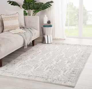 Jaipur Living Fables Brighton FB184 Gray/Cream Area Rug Lifestyle Image Feature