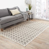 Jaipur Living Fables Trella FB47 White/Gray Area Rug Lifestyle Image Feature
