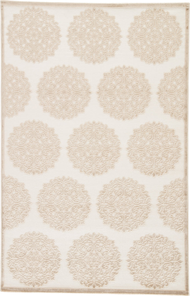 Jaipur Living Fables Mythical FB73 White/Cream Area Rug