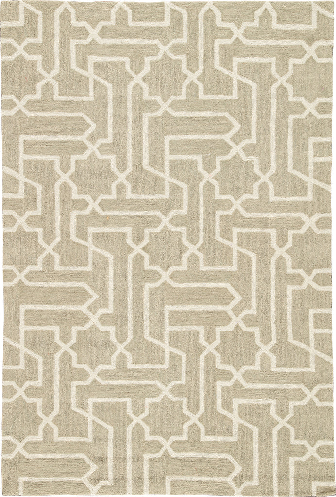 Jaipur Living Fusion Linx FN40 Taupe/White Area Rug