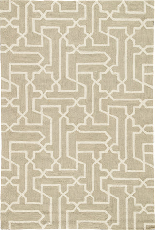 Jaipur Living Fusion Linx FN40 Taupe/White Area Rug