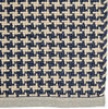 Jaipur Living Finlay Houndz FNL01 Dark Blue/Cream Area Rug Corner Close Up Image