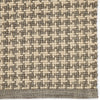 Jaipur Living Finlay Houndz FNL02 Light Gray/Cream Area Rug Corner Close Up Image