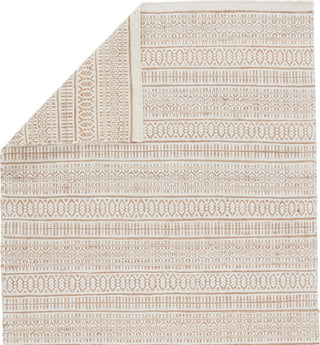 Jaipur Living Fontaine Galway FNT01 Beige/Ivory Area Rug Folded Backing Image